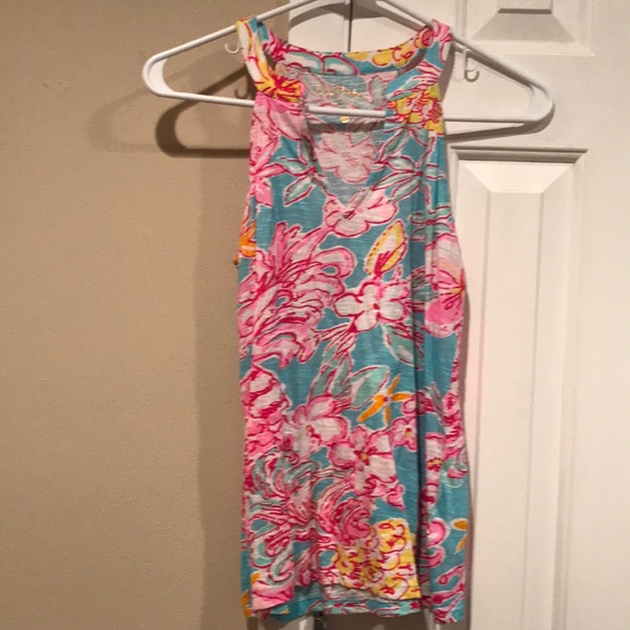 Lilly Pulitzer Tops - Lilly Pulitzer XXS Floral tank